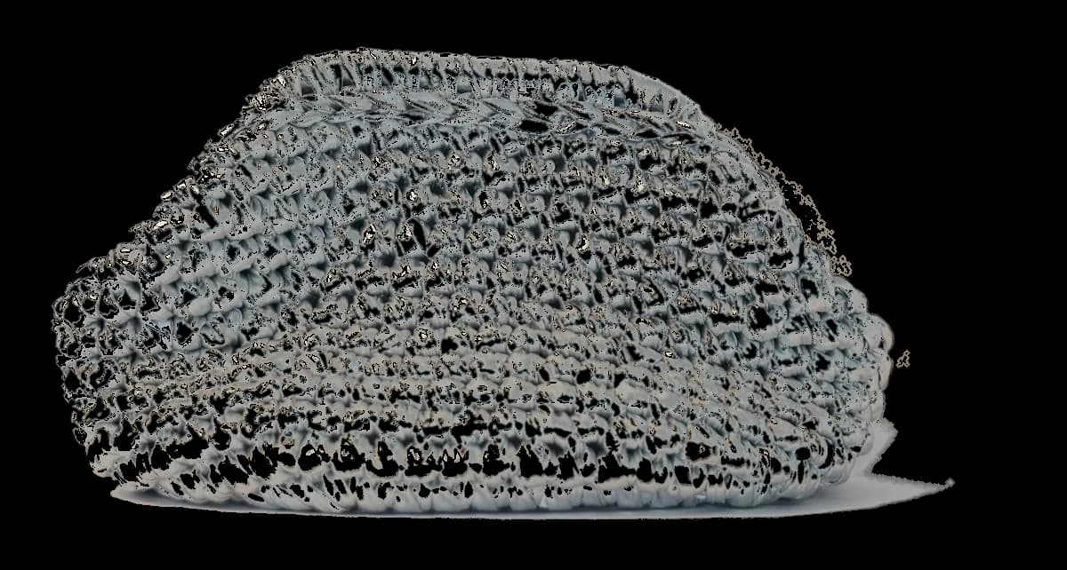 Nova, hand-crocheted by Arcubed — Silver