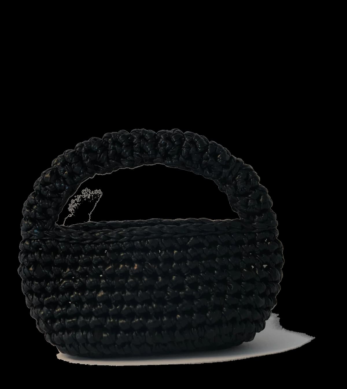 Mini Luna, hand-crocheted by Arcubed — Black