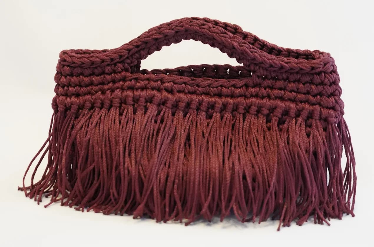 Loco, hand-crocheted by Arcubed — Burgundy