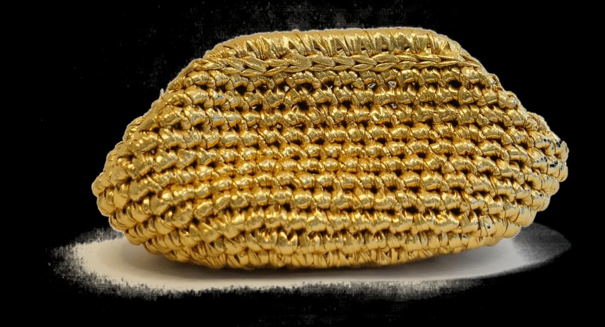 Nova, hand-crocheted by Arcubed — Gold